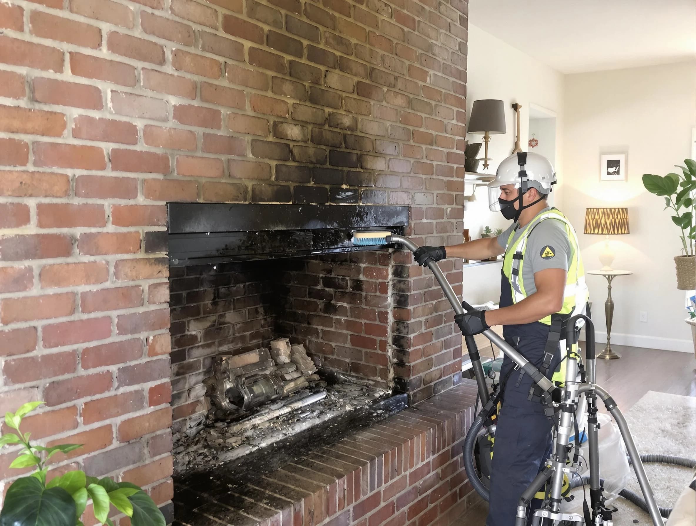 Bridgewater Chimney Sweep providing fireplace cleaning services in Bridgewater, NJ