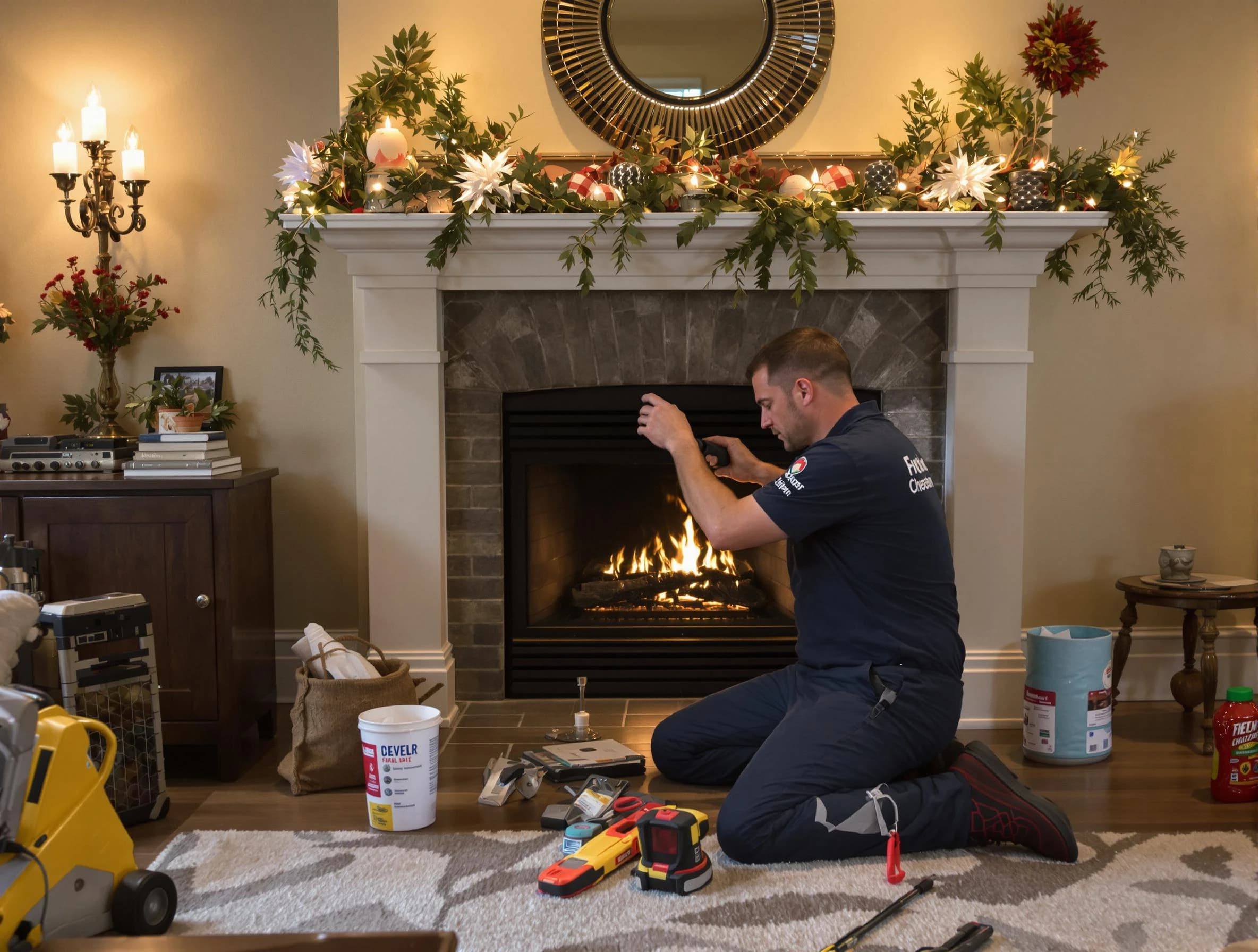 Bridgewater Chimney Sweep offering fireplace maintenance services in Bridgewater, NJ